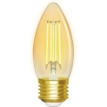 Lâmpada LED com regulação FILAMENT C35 E27/4,5W/230V 2700-6500K Wi-Fi - Aigostar