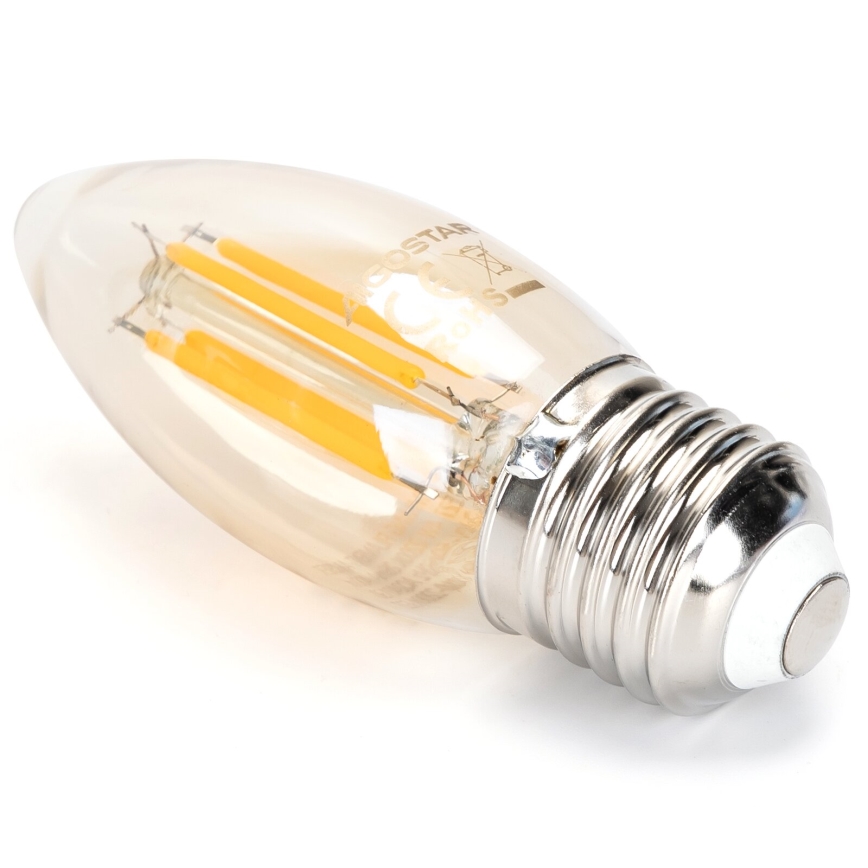 Lâmpada LED com regulação FILAMENT C35 E27/4W/230V 2200K - Aigostar