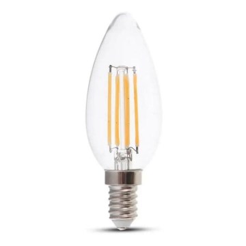 Lâmpada LED com regulação FILAMENT E14/4W/230V 3000K