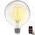 Lâmpada LED com regulação FILAMENT G125 E27/6W/230V 2700-6500K Wi-Fi - Aigostar