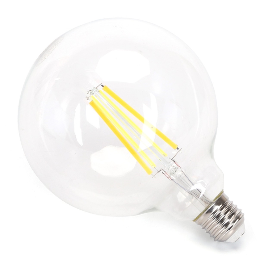 Lâmpada LED com regulação FILAMENT G125 E27/6W/230V 2700-6500K Wi-Fi - Aigostar