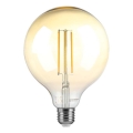 Lâmpada LED com regulação FILAMENT G125 E27/8W/230V 2200K