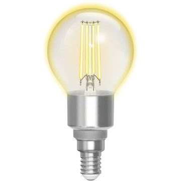 Lâmpada LED com regulação FILAMENT G45 E14/4,5W/230V 2700-6500K Wi-Fi - Aigostar