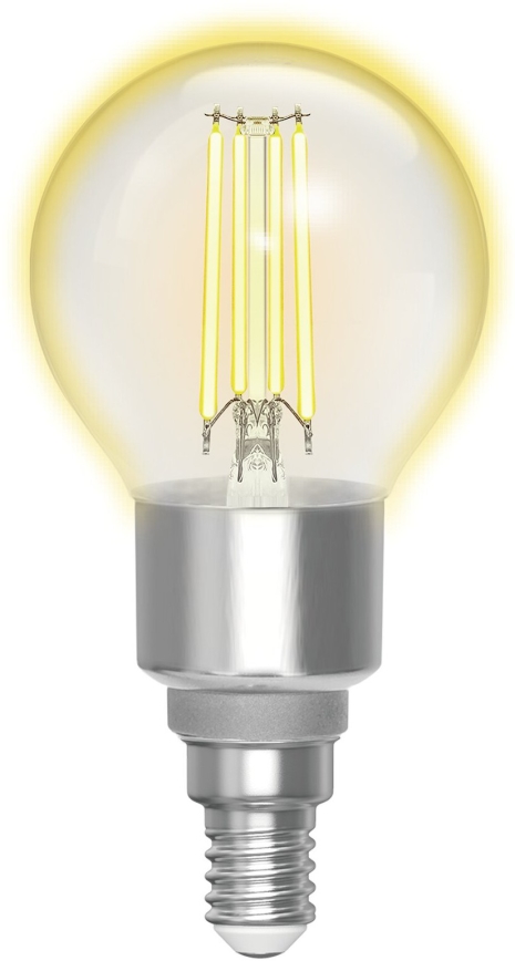 Lâmpada LED com regulação FILAMENT G45 E14/4,5W/230V 2700-6500K Wi-Fi - Aigostar