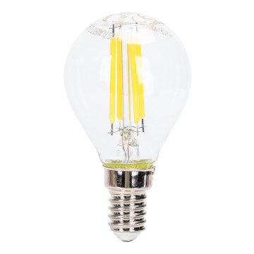 Lâmpada LED com regulação FILAMENT G45 E14/4W/230V 6500K - Aigostar