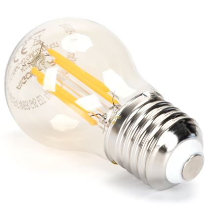 Lâmpada LED com regulação FILAMENT G45 E27/4W/230V 2200K - Aigostar
