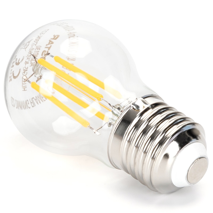 Lâmpada LED com regulação FILAMENT G45 E27/4W/230V 2700K - Aigostar