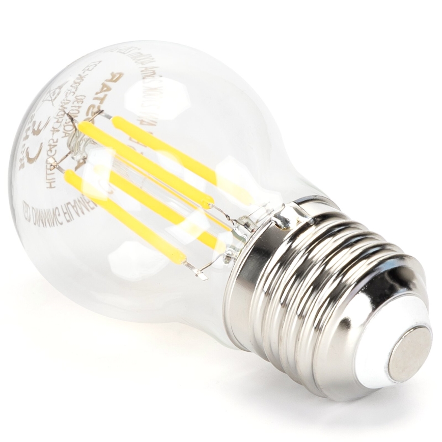 Lâmpada LED com regulação FILAMENT G45 E27/4W/230V 6500K - Aigostar