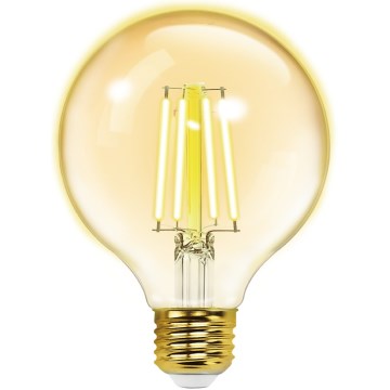 Lâmpada LED com regulação FILAMENT G95 E27/6W/230V 2700-6500K Wi-Fi - Aigostar