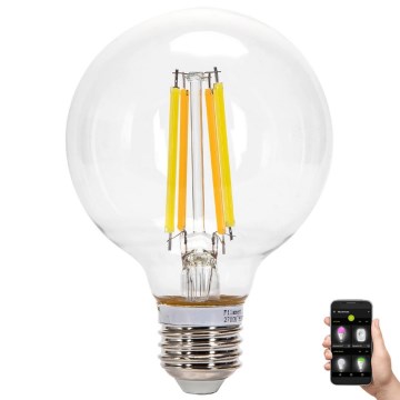 Lâmpada LED com regulação FILAMENT MESH Inteligente G80 E27/6W/230V 2700-6500K - Aigostar