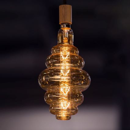 Lâmpada LED com regulação FILAMENT S200 E27/8W/230V 1800K