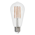 Lâmpada LED com regulação FILAMENT ST64 E27/11W/230V 3000K