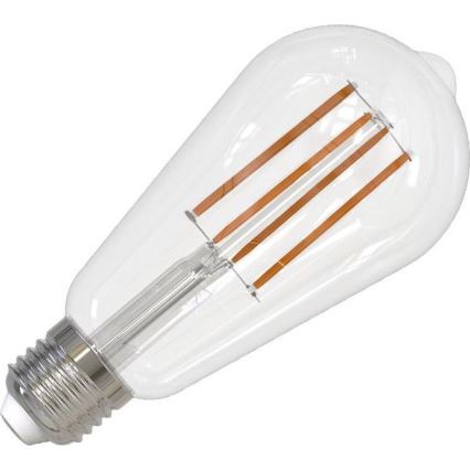 Lâmpada LED com regulação FILAMENT ST64 E27/11W/230V 3000K