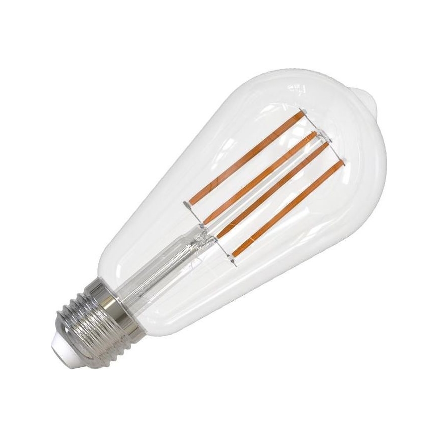 Lâmpada LED com regulação FILAMENT ST64 E27/11W/230V 3000K