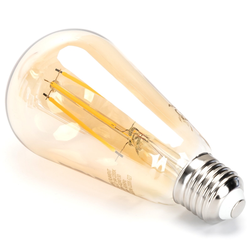 Lâmpada LED com regulação FILAMENT ST64 E27/6W/230V 2200K - Aigostar