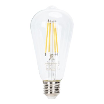Lâmpada LED com regulação FILAMENT ST64 E27/6W/230V 2700K - Aigostar
