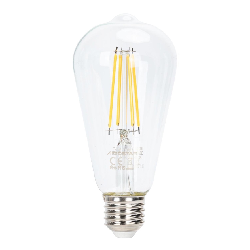 Lâmpada LED com regulação FILAMENT ST64 E27/6W/230V 2700K - Aigostar