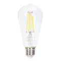 Lâmpada LED com regulação FILAMENT ST64 E27/6W/230V 6500K - Aigostar