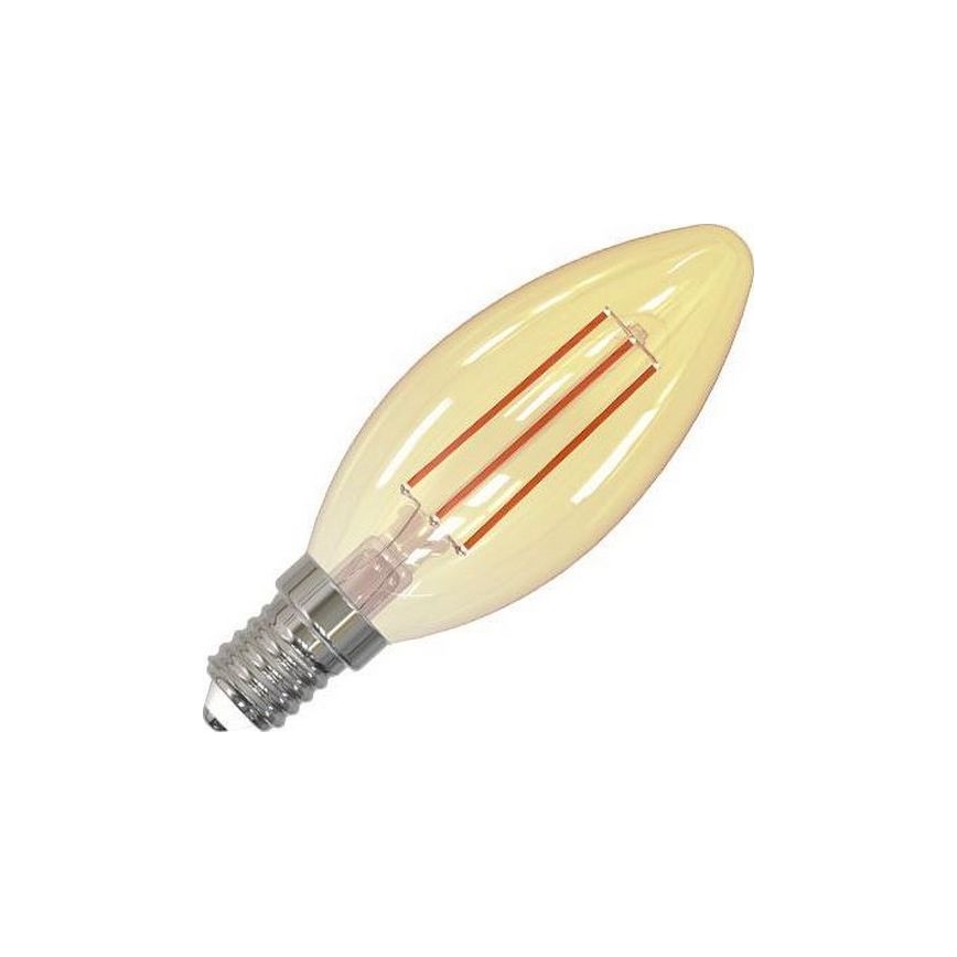 Lâmpada LED com regulação FILAMENT VINTAGE C35 E14/6W/230V 2000K