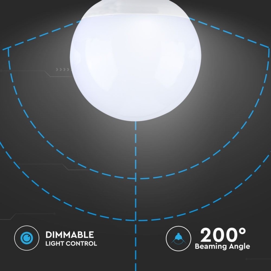 Lâmpada LED com regulação G120 E27/13W/230V 6400K