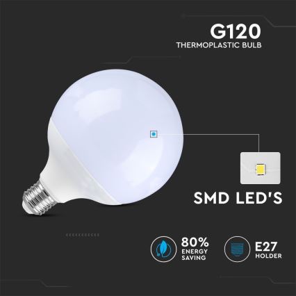 Lâmpada LED com regulação G120 E27/13W/230V 6400K