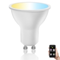 Lâmpada LED com regulação GU10/6W/230V 2700-6500K Wi-Fi - Aigostar