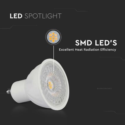 Lâmpada LED com regulação GU10/6W/230V 3000K 110°