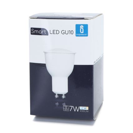 Lâmpada LED com regulação GU10/7W/230V 3000-6500K Wi-Fi - Aigostar