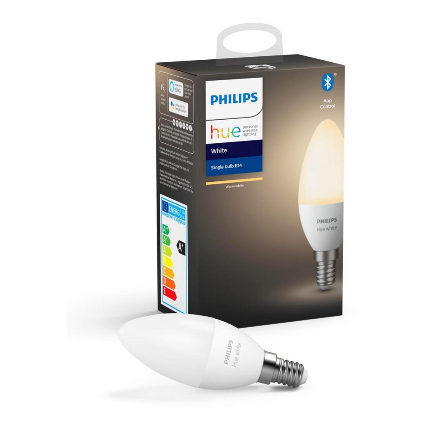 Lâmpada LED com regulação Hue WHITE E14/5,5W/230V 2700K
