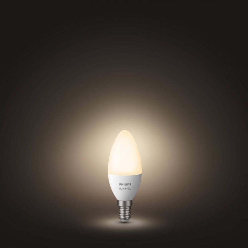 Lâmpada LED com regulação Hue WHITE E14/5,5W/230V 2700K