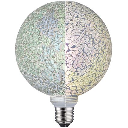 Lâmpada LED com regulação MOSAIC G125 E27/5W/230V 2700K - Paulmann 28745