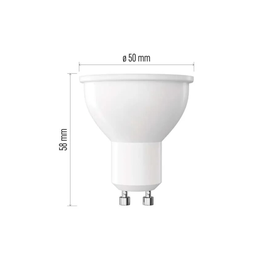 Lâmpada LED com regulação MR16 GU10/7W/230V 3000K
