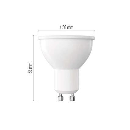Lâmpada LED com regulação MR16 GU10/7W/230V 3000K