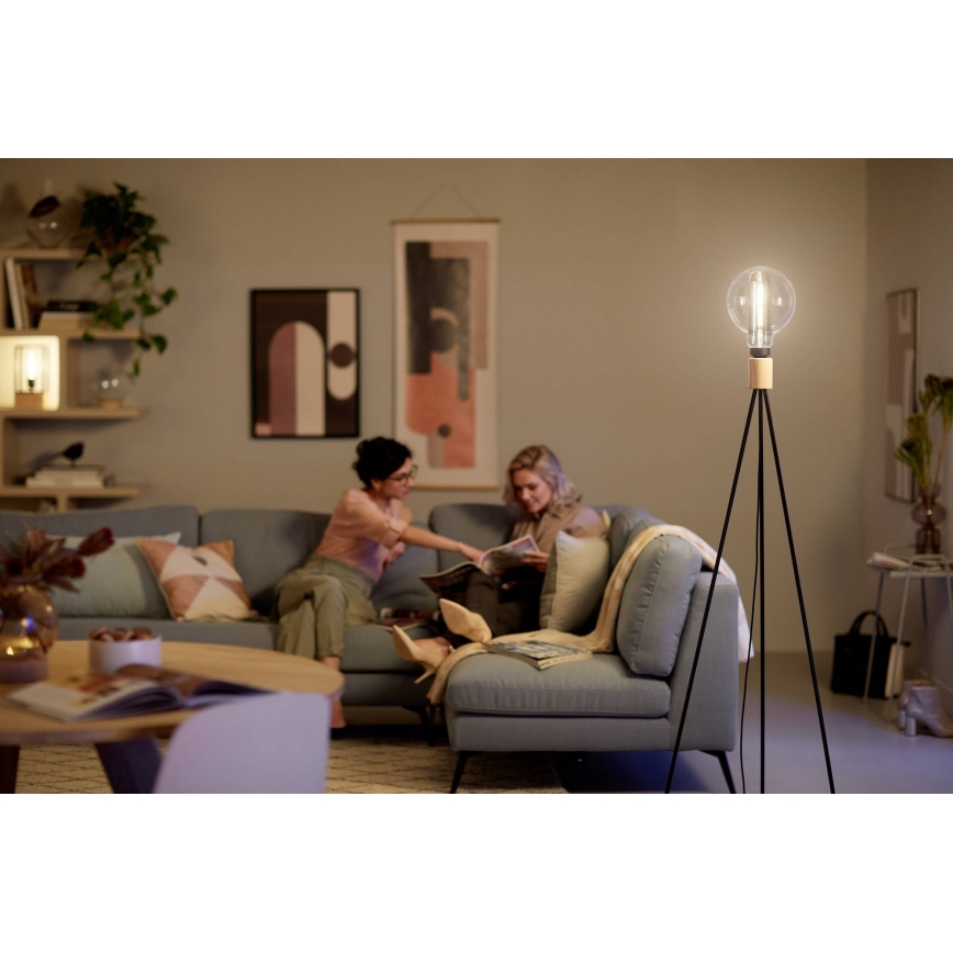 Lâmpada LED com regulação Philips E27/6,5W/230V 3000K