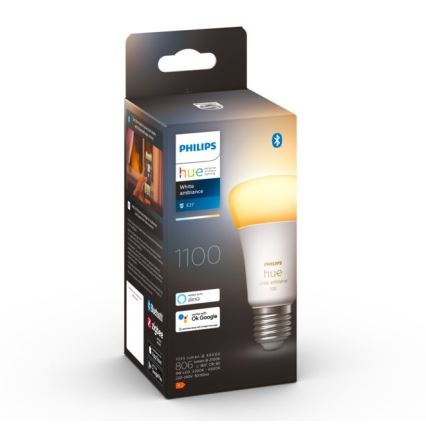 Lâmpada LED com regulação Philips Hue WHITE AMBIANCE E27/8W/230V 2200-6500K