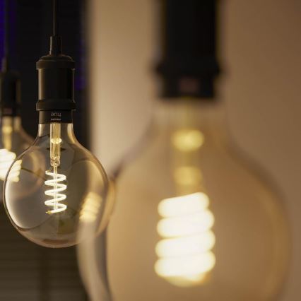 Lâmpada LED com regulação Philips Hue WHITE AMBIANCE G125 E27/7W/230V 2200-4500K