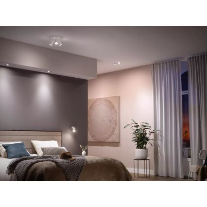 Lâmpada LED com regulação Philips Hue WHITE AMBIANCE GU10/4,2W/230V 2200-6500K