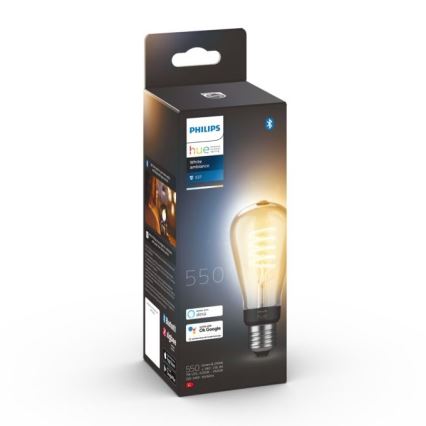 Lâmpada LED com regulação Philips Hue WHITE AMBIANCE ST64 E27/7W/230V 2200-4500K