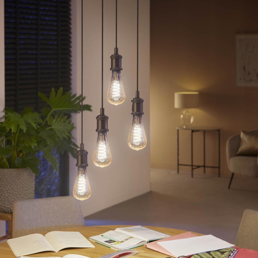 Lâmpada LED com regulação Philips Hue WHITE AMBIANCE ST72 E27/7W/230V 2200-4500K