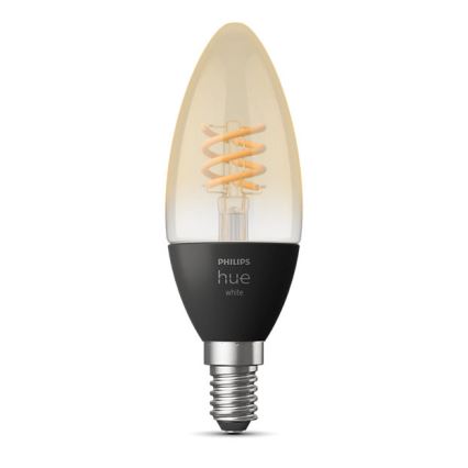 Lâmpada LED com regulação Philips Hue WHITE FILAMENT E14/4,5W/230V 2100K