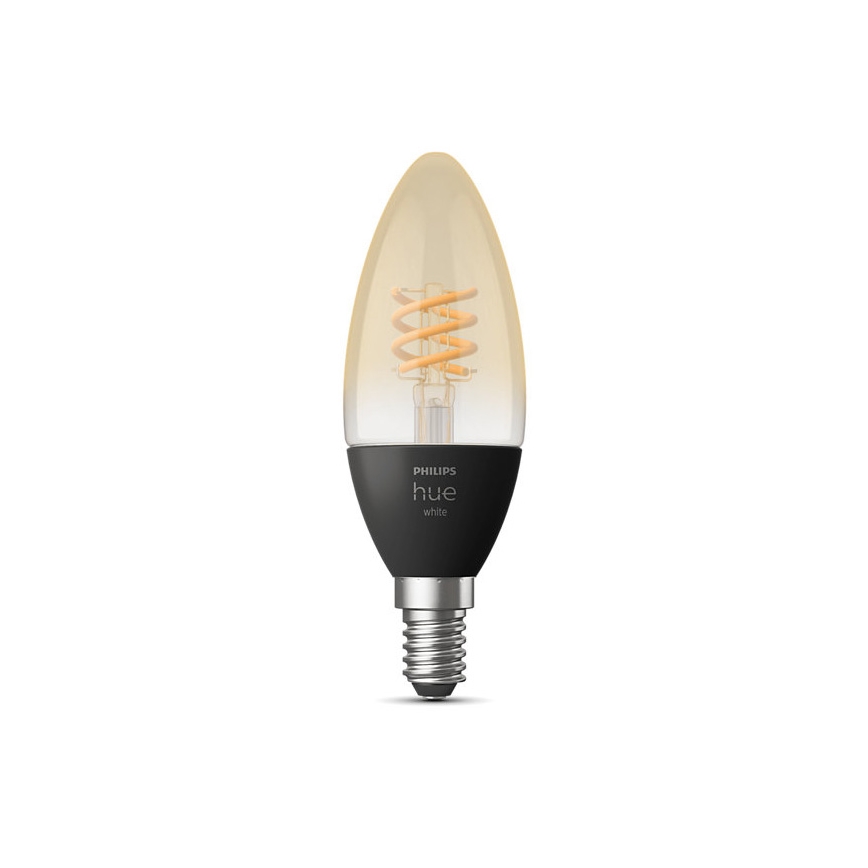 Lâmpada LED com regulação Philips Hue WHITE FILAMENT E14/4,5W/230V 2100K
