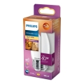 Lâmpada LED com regulação Philips Warm Glow B35 E27/3,4W/230V 2200-2700K CRI 90
