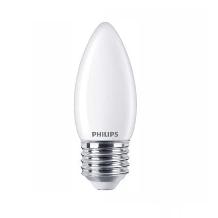 Lâmpada LED com regulação Philips Warm Glow B35 E27/3,4W/230V 2200-2700K CRI 90