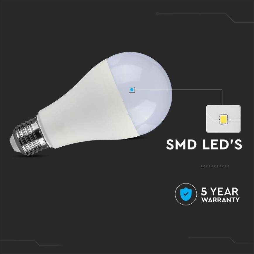 Lâmpada LED com regulação SAMSUNG CHIP A65 E27/17W/230V 4000K