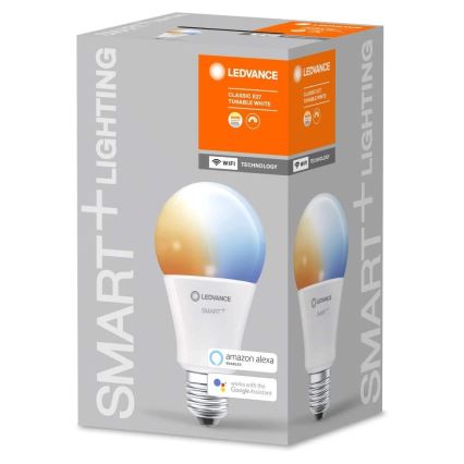 Lâmpada LED com regulação SMART+ E27/14W/230V 2,700K-6,500K Wi-Fi - Ledvance