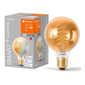 Lâmpada LED com regulação SMART+ FILAMENT GLOBE G80 E27/8W/230V 2200-5000K Wi-Fi - Ledvance