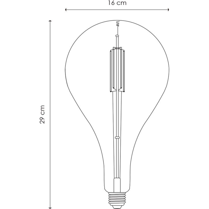 Lâmpada LED com regulação VINTAGE EDISON E27/4W/230V 2700K CRI 90
