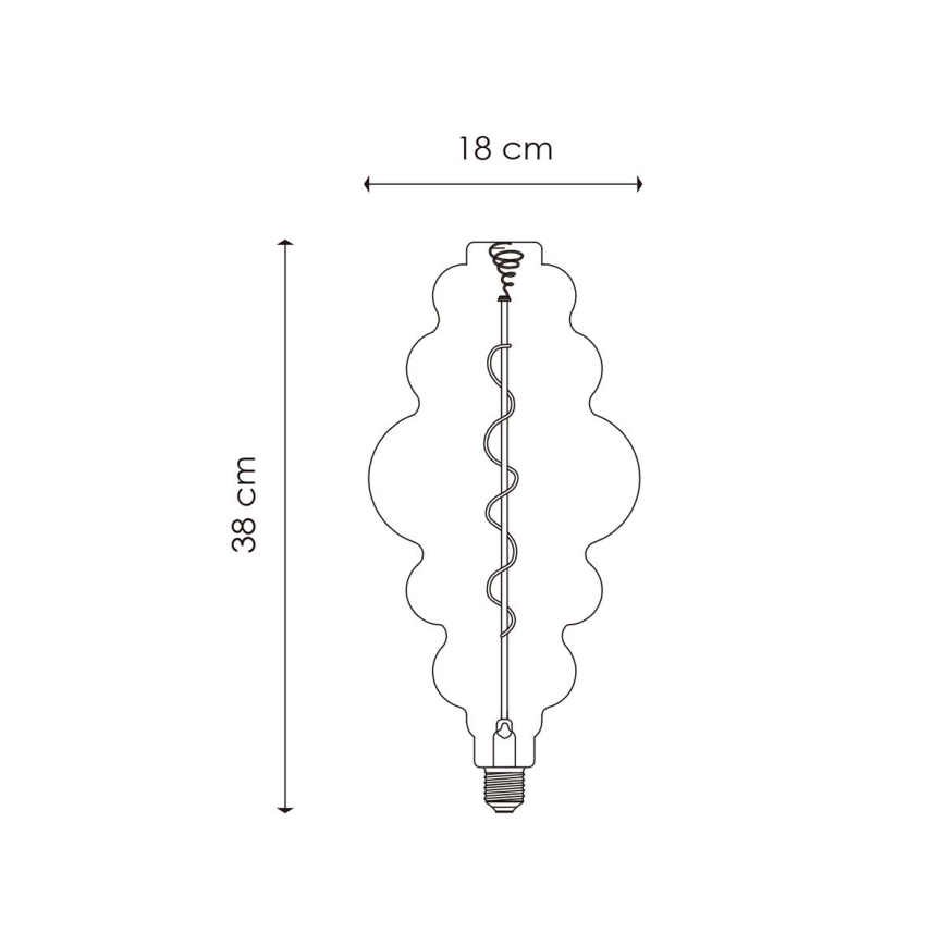 Lâmpada LED com regulação VINTAGE EDISON E27/4W/230V 3000K CRI 90