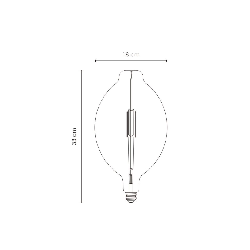 Lâmpada LED com regulação VINTAGE EDISON E27/4W/230V 3000K