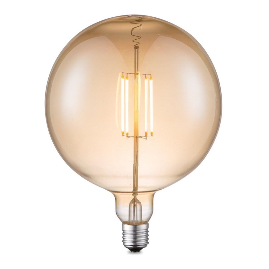 Lâmpada LED com regulação VINTAGE EDISON G180 E27/4W/230V 2700K